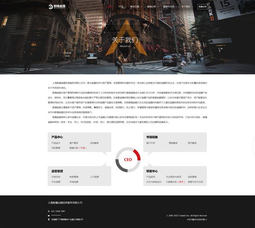 互联网金融信息服务公司 连接数字时代与金融未来